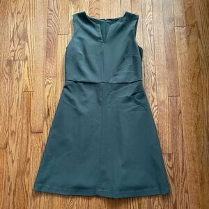 Tahari Olive Green A-Line Dress Women’s Sz 8